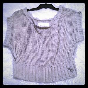 Abercrombie knit crop-top! Size small.